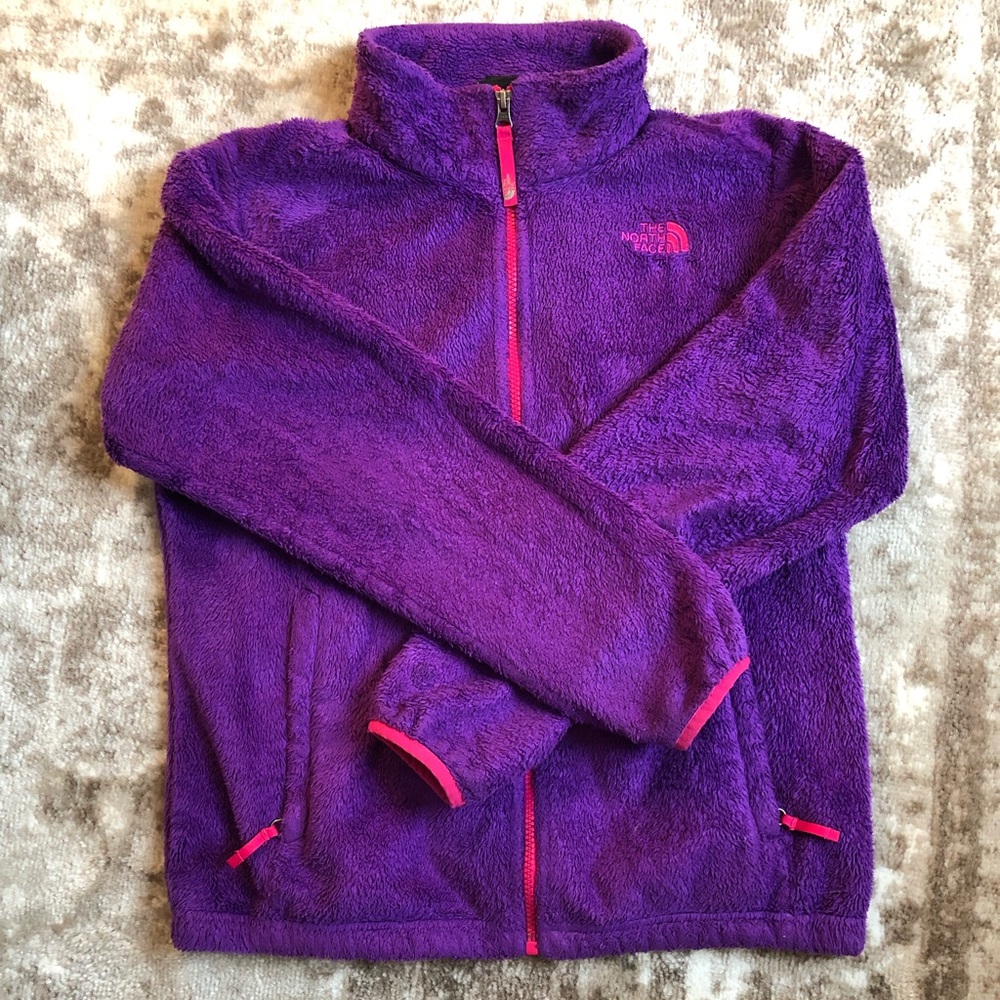The North Face fuzzy jacket